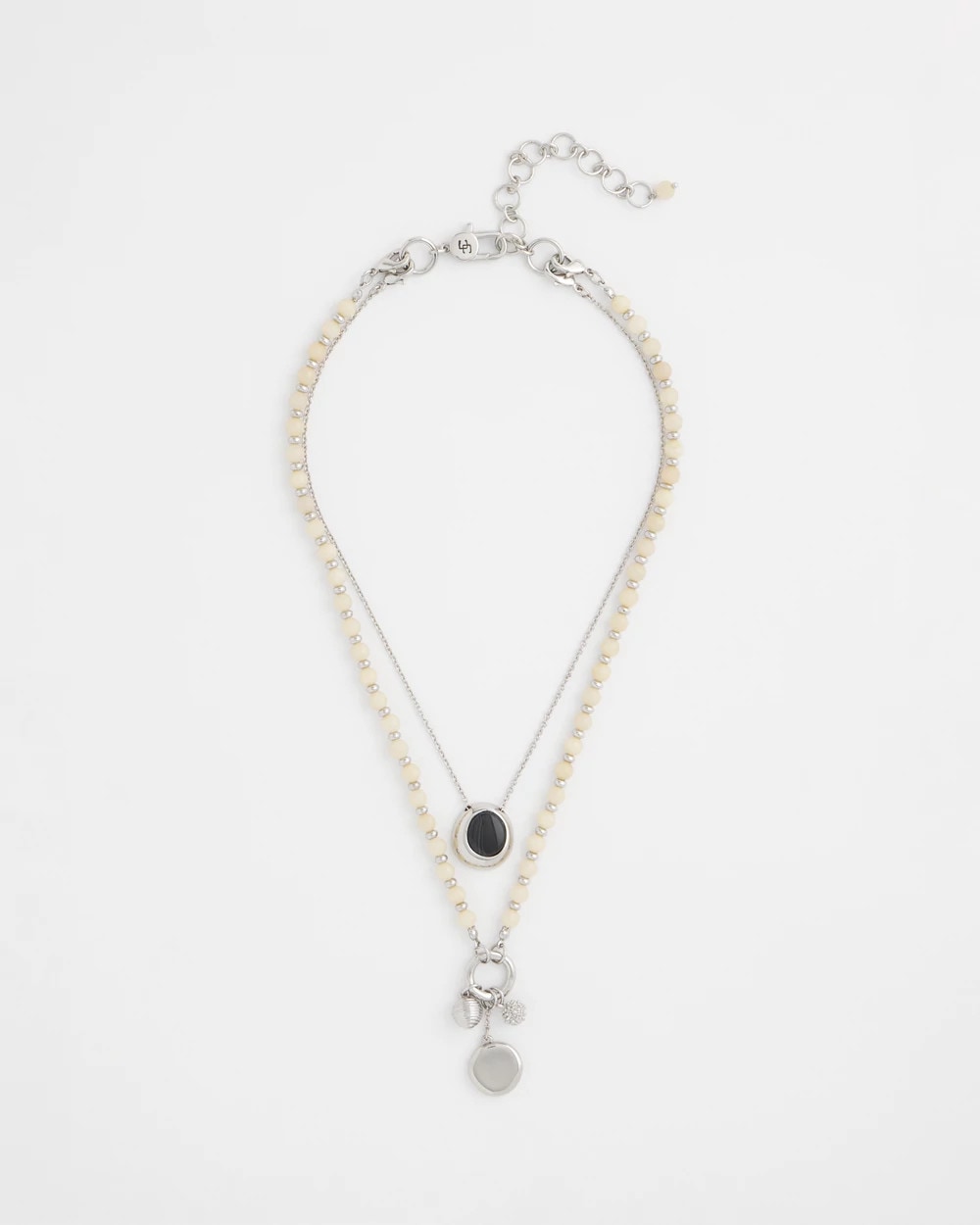Chico's Jewelry Short Double Strand Pendant