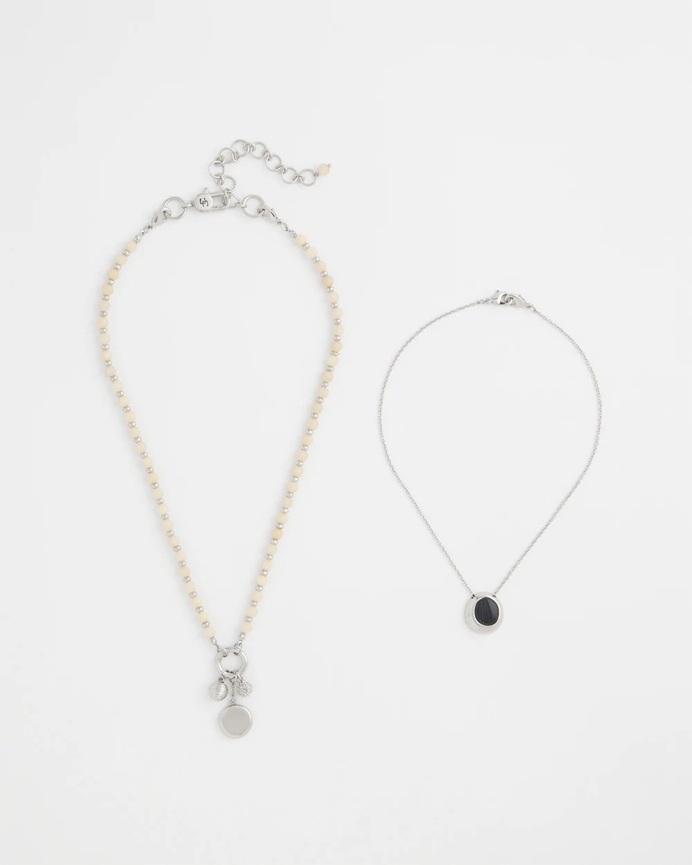 Chico's Jewelry Short Double Strand Pendant