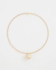 Chico's Jewelry Gold Bead Collar Necklace