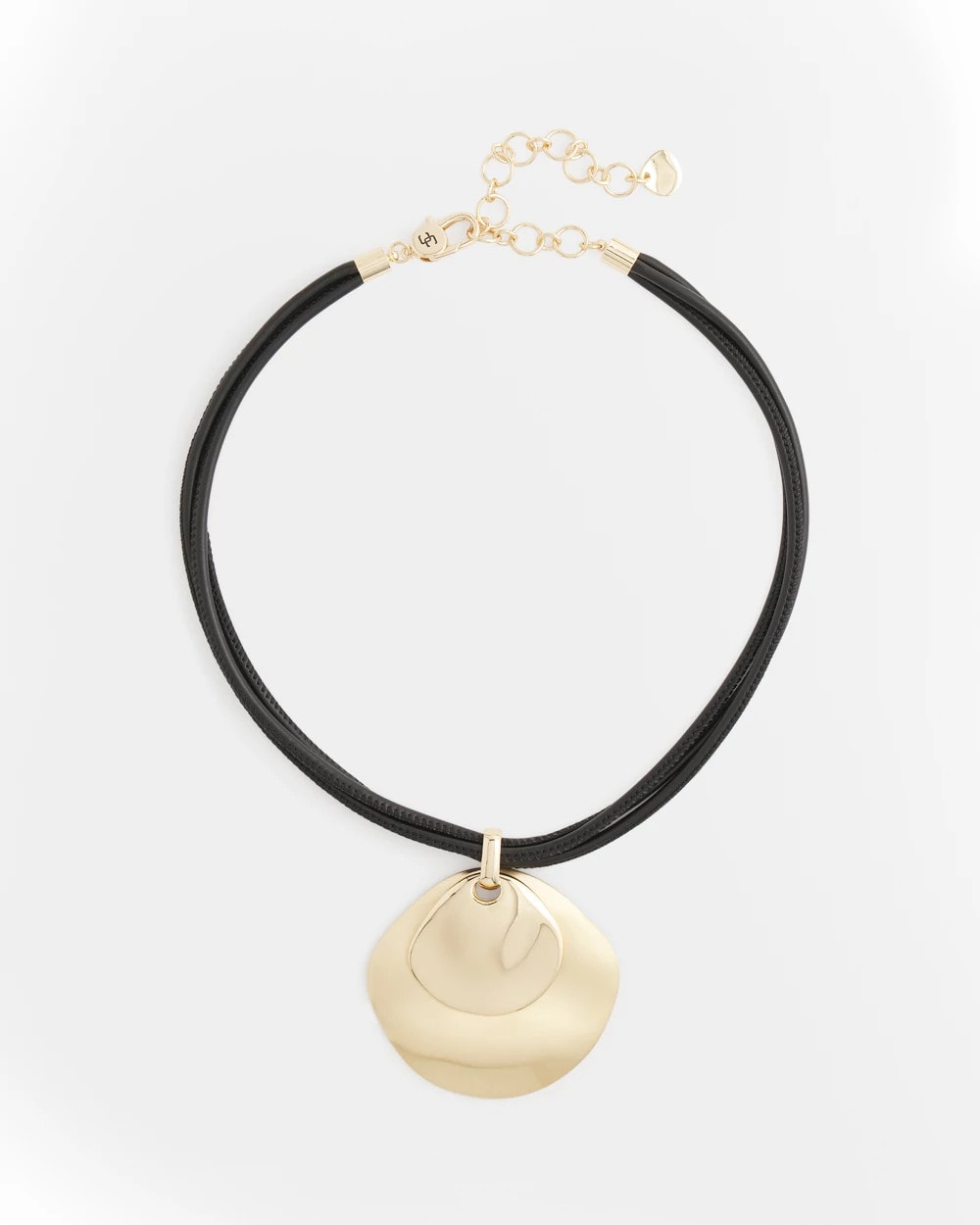 Chico's Jewelry Gold Pendant On Cord