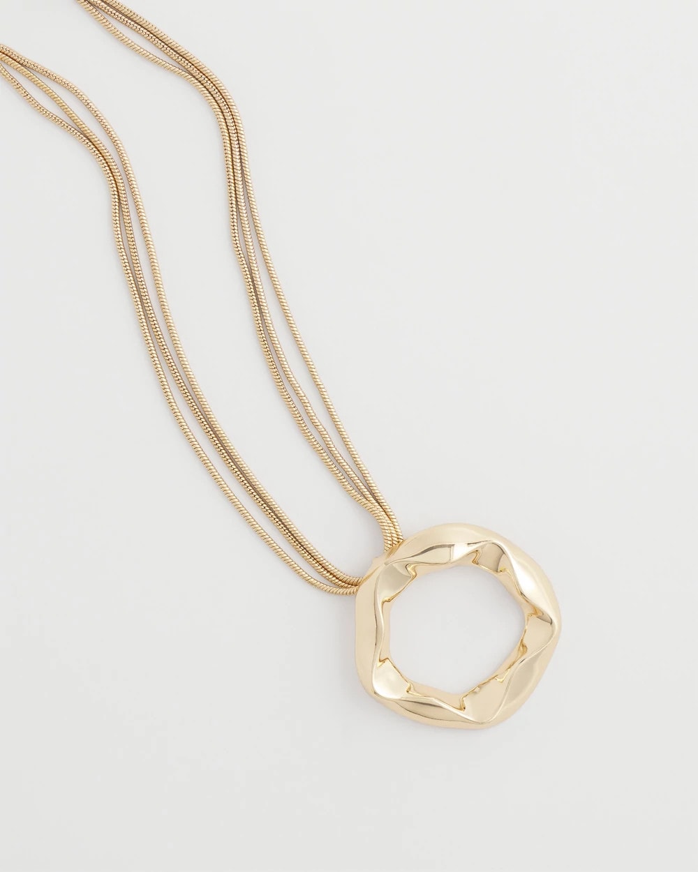 Chico's Jewelry Short Circle Pendant