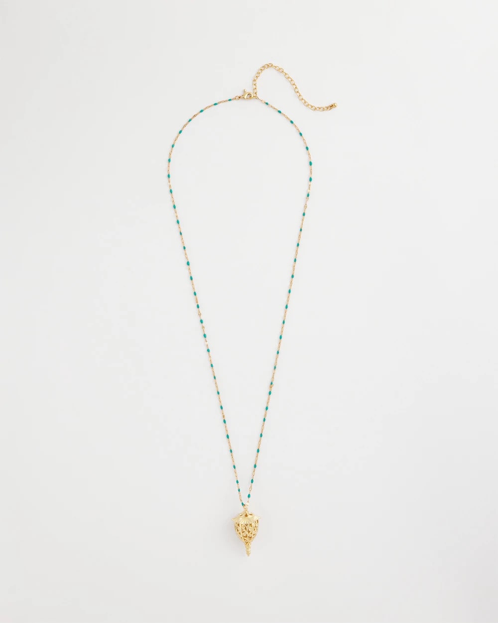 Chico's Jewelry Lantern Pendant Necklace