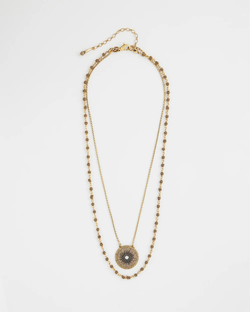 Chico's Jewelry Convertible Multi-Strand Pendant Necklace