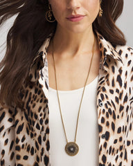 Chico's Jewelry Convertible Multi-Strand Pendant Necklace