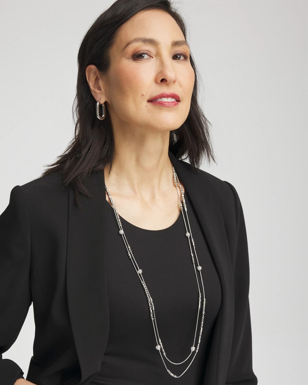 Chico's Jewelry Hexie Multi-Strand Necklace