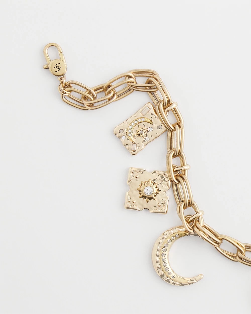 Chico's Jewelry Gold Celestial Charm Necklace