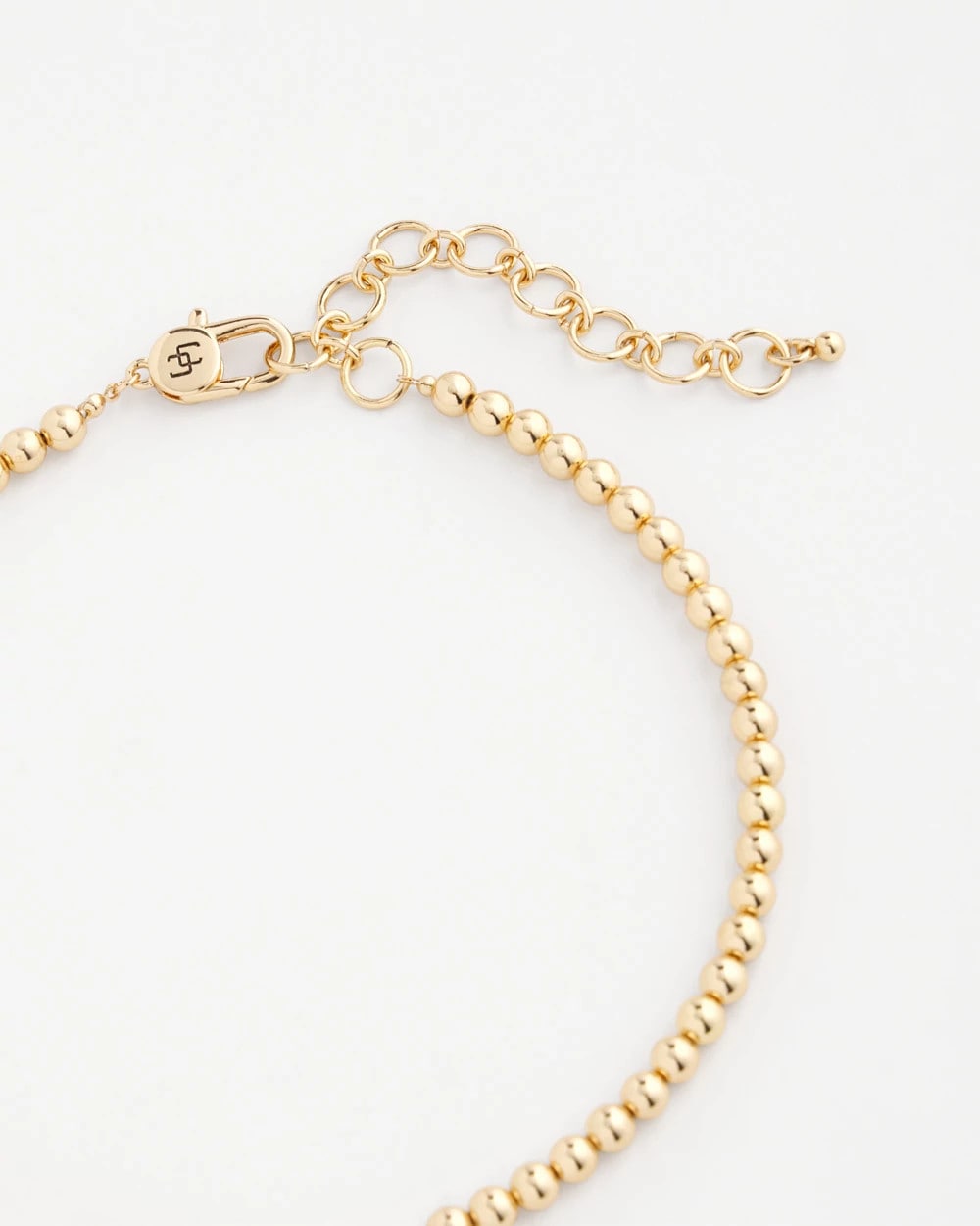 Chico's Jewelry Golden Beaded Necklace