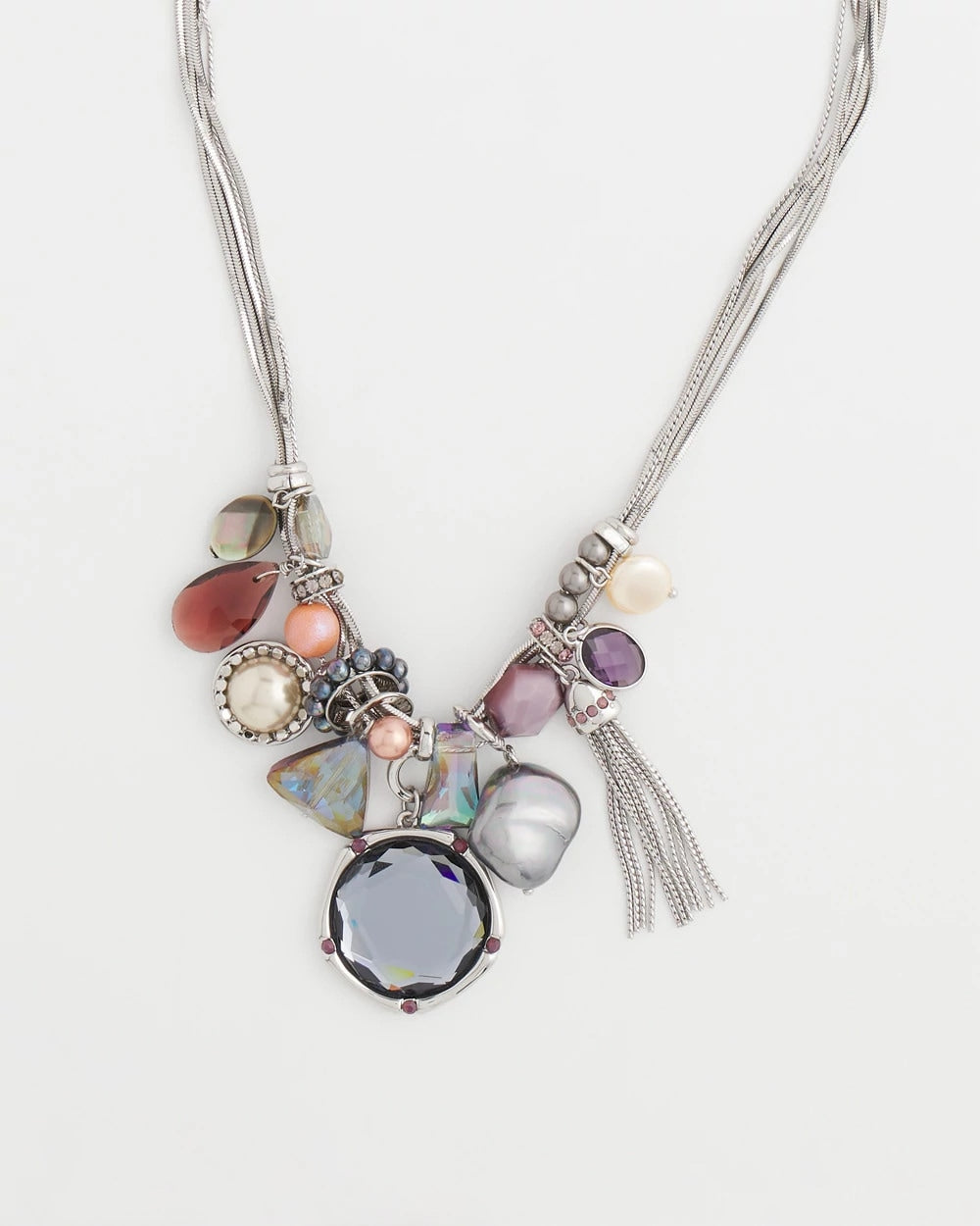 Chico's Jewelry Short Aurora Charm Necklace