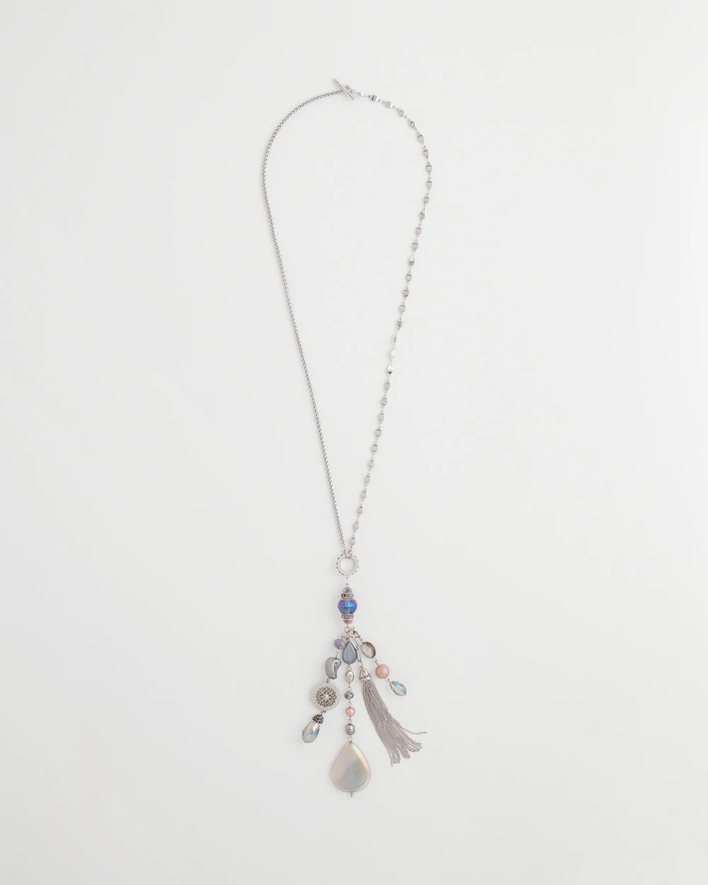Chico's Jewelry Stone & Shell ​​Twice As Nice Pendant