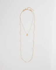 Chico's Jewelry Convertible Faux Pearl Necklace