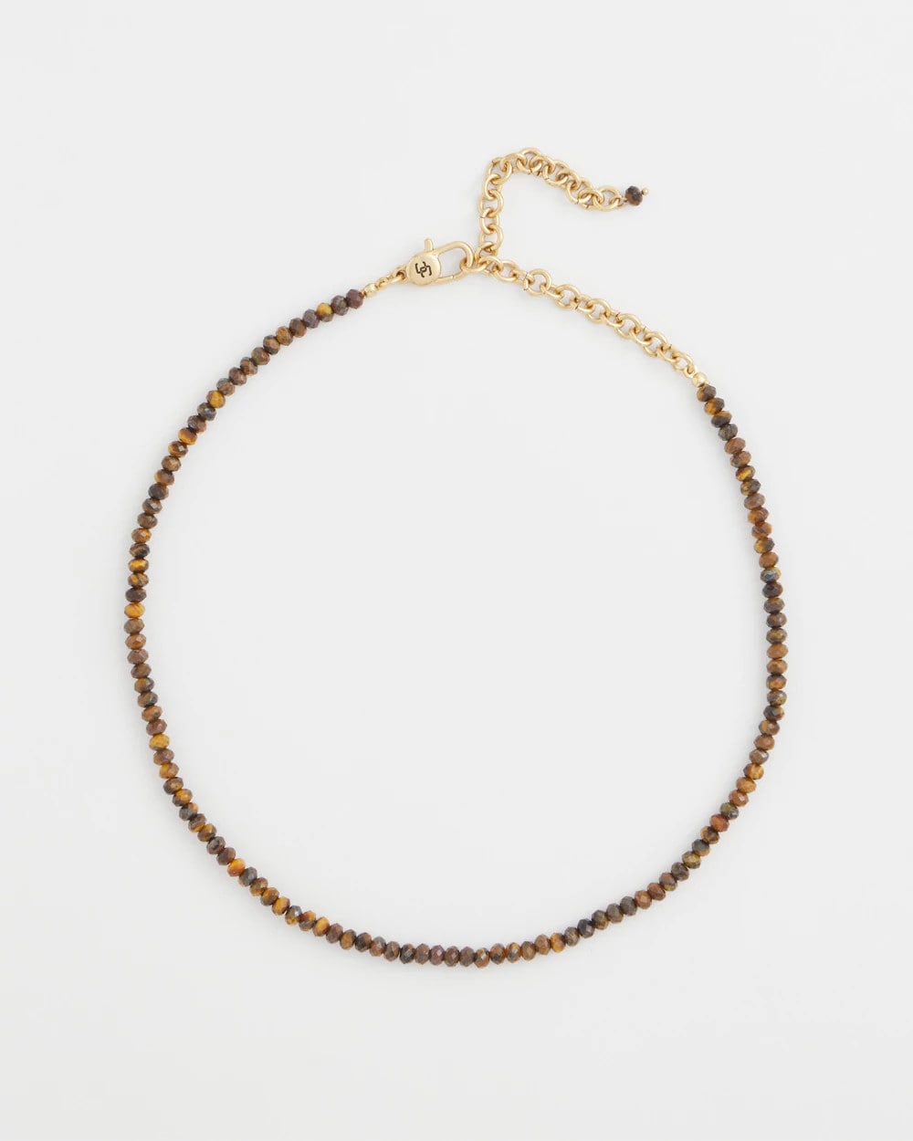 Chico's Jewelry Genuine Tiger's Eye Stone Necklace