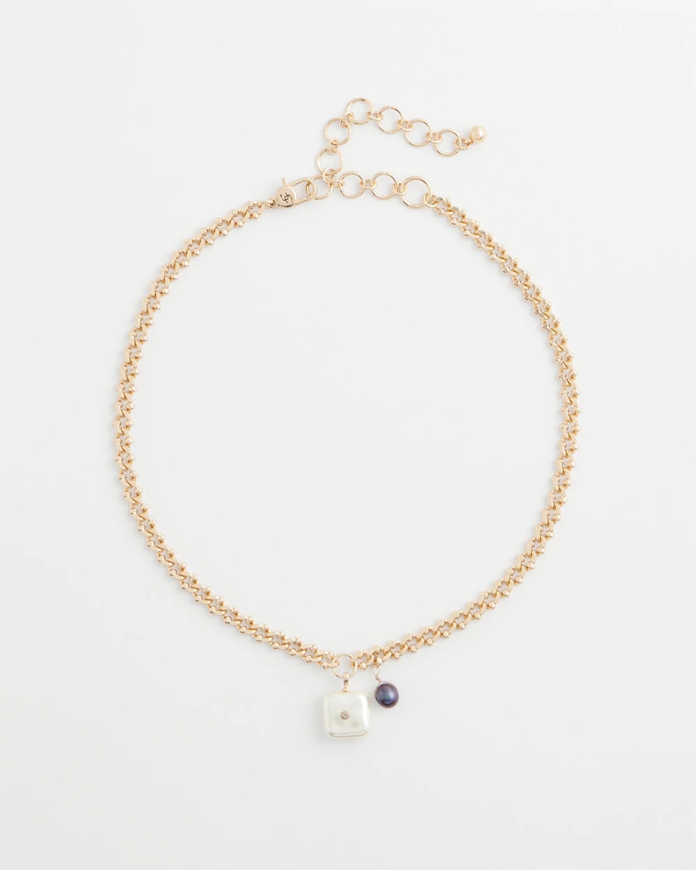 Chico's Jewelry Freshwater Pearl Pendant Necklace