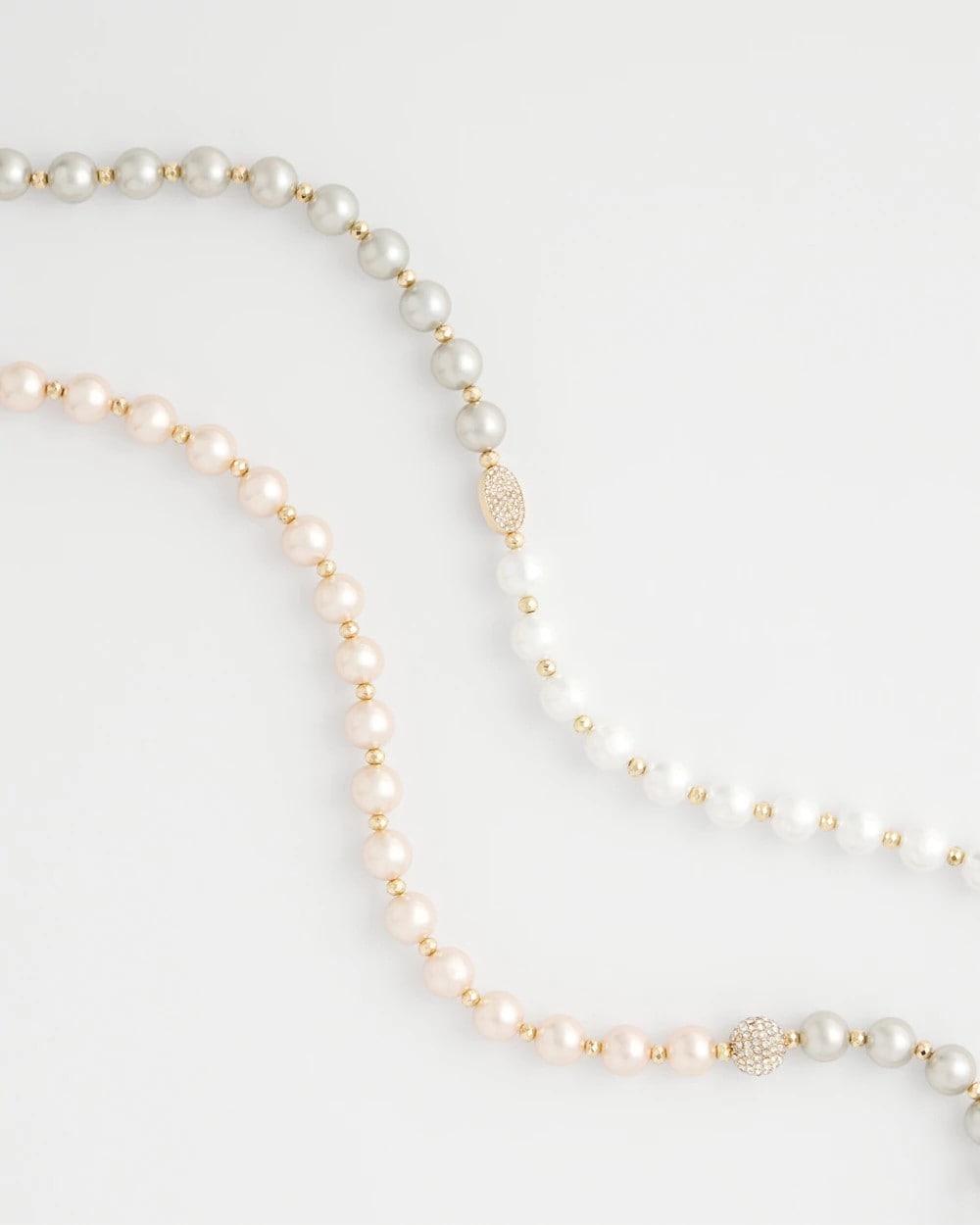 Chico's Jewelry Art Deco Beaded Necklace
