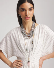 Chico's Jewelry Chico's Originals White Jade Ocean Necklace