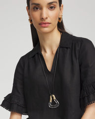 Chico's Jewelry Adjustable Lucite Pendant Necklace