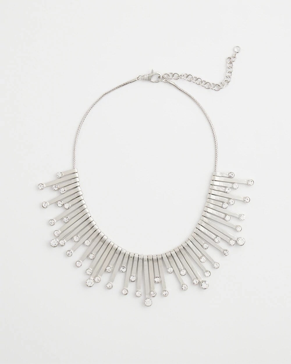 Chico's Jewelry Chico’s Originals Silver Slice & Gem Bib