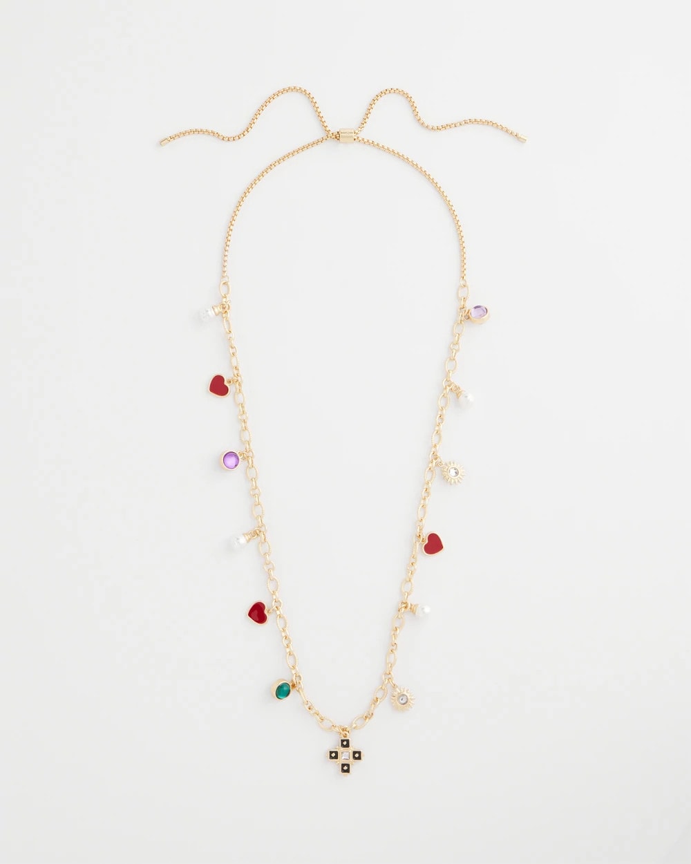 Chico's Jewelry Adjustable Charm Necklace