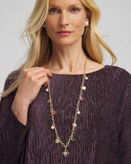 Chico's Jewelry Adjustable Charm Necklace
