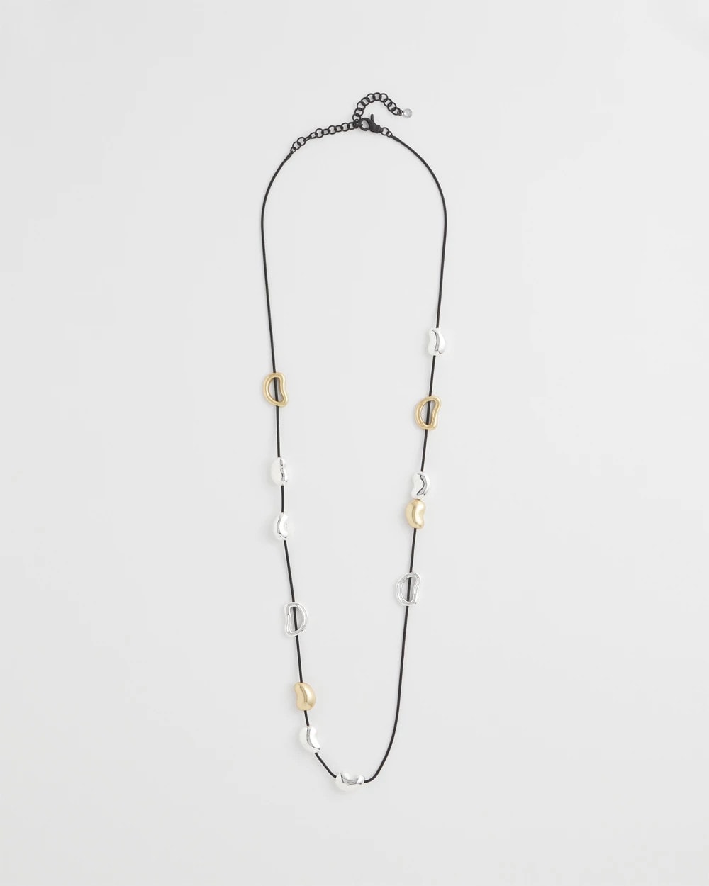 Chico's Jewelry Mixed-Metal Charm Necklace