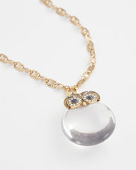 Chico's Jewelry Owl Pendant Necklace