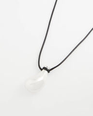Chico's Jewelry Silvertone Adjustable Pendant Necklace