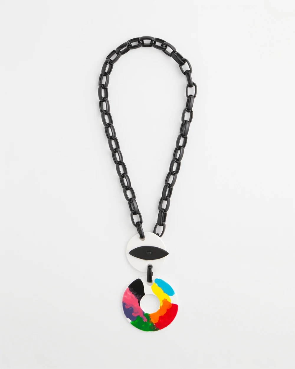 Chico's Jewelry SYLCA® x Chico's Multi-Color Chain Toggle Necklace