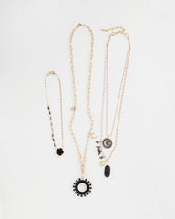 Chico's Jewelry Convertible Layered Tourmaline Necklace