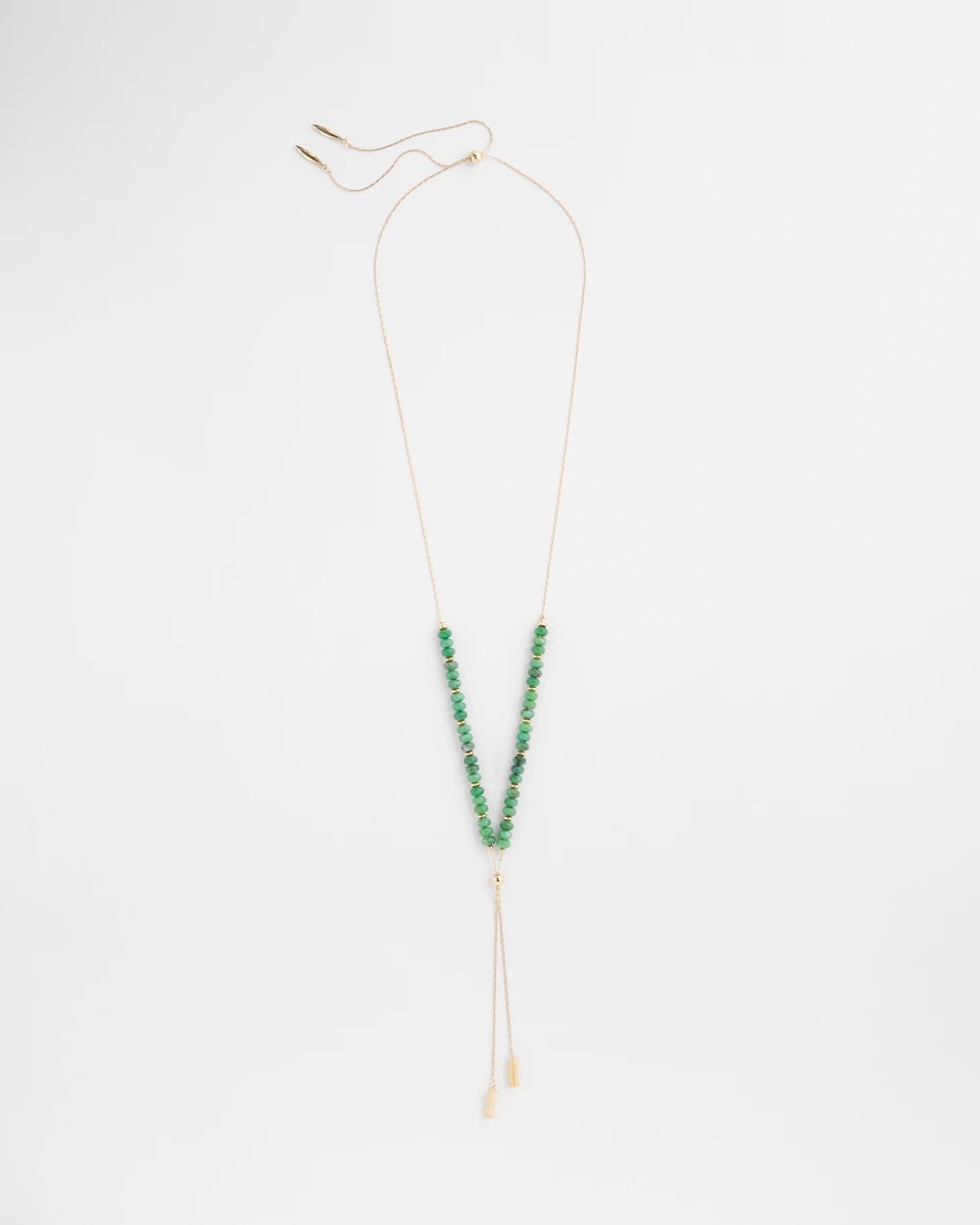Chico's Jewelry Convertible Beaded Lariat Y-Necklace
