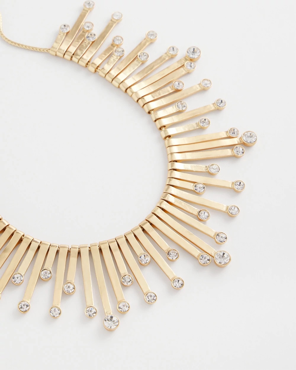 Chico's Jewelry Chico’s Originals Gold Slice & Gem Bib