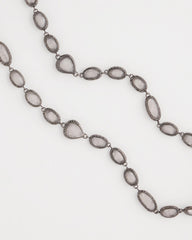 Chico's Jewelry Frosted Quartz Single Strand Necklace