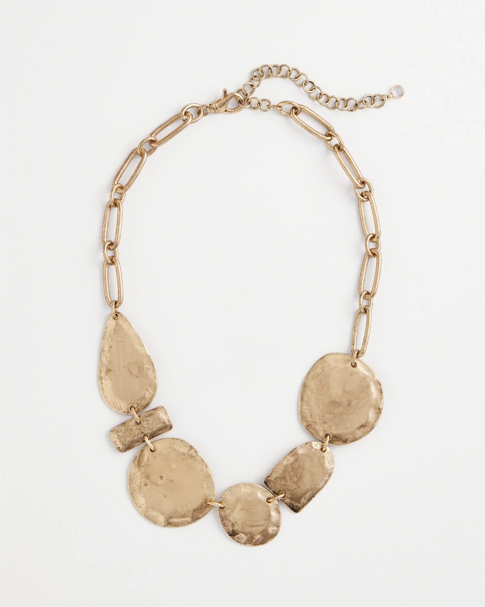 Chico's Jewelry Ash Gold Collection Link Chain Necklace