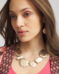 Chico's Jewelry Ash Gold Collection Link Chain Necklace