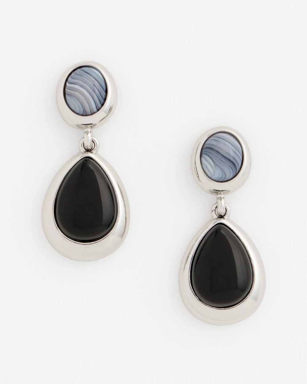 Chico's Jewelry Neutral Teardrop Earrings