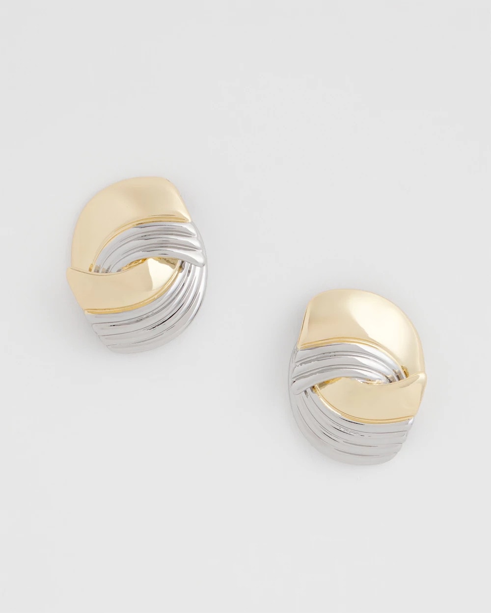 Chico's Jewelry Mixed Metal Stud Earrings