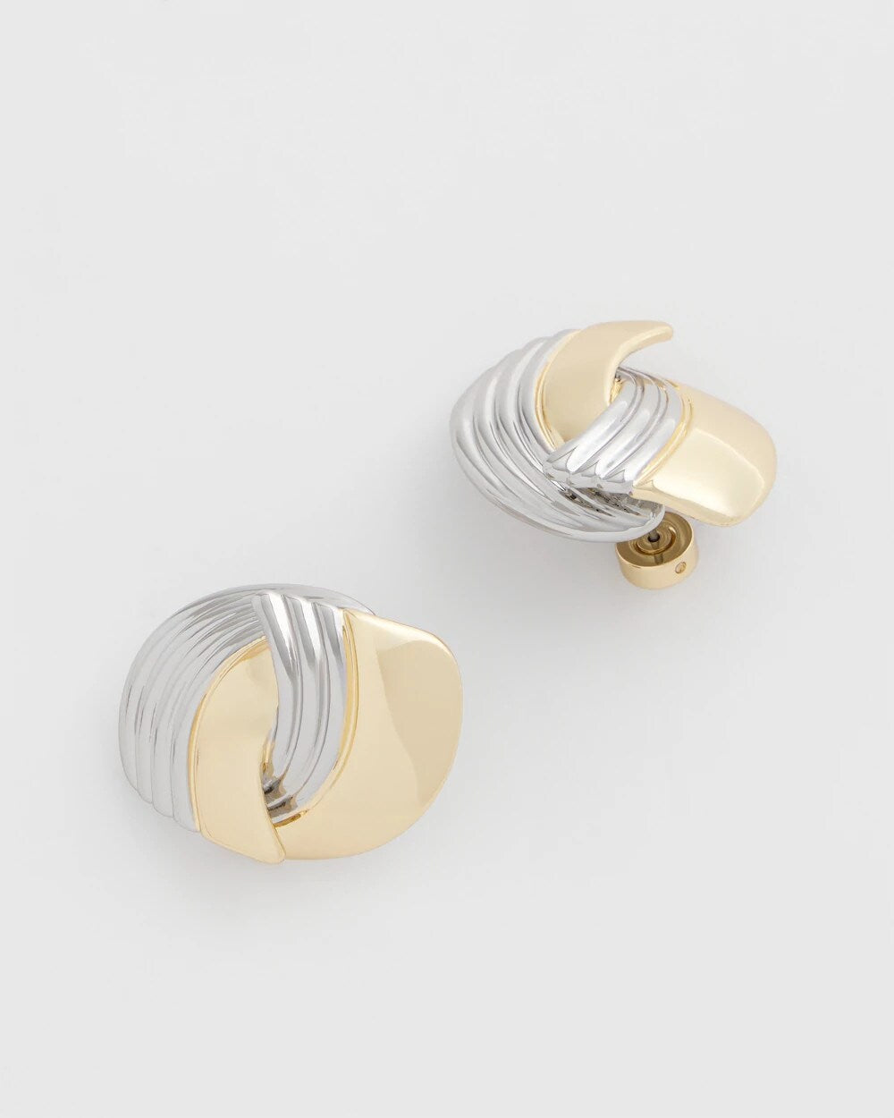 Chico's Jewelry Mixed Metal Stud Earrings
