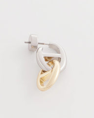 Chico's Jewelry Mixed Metal Link Earrings