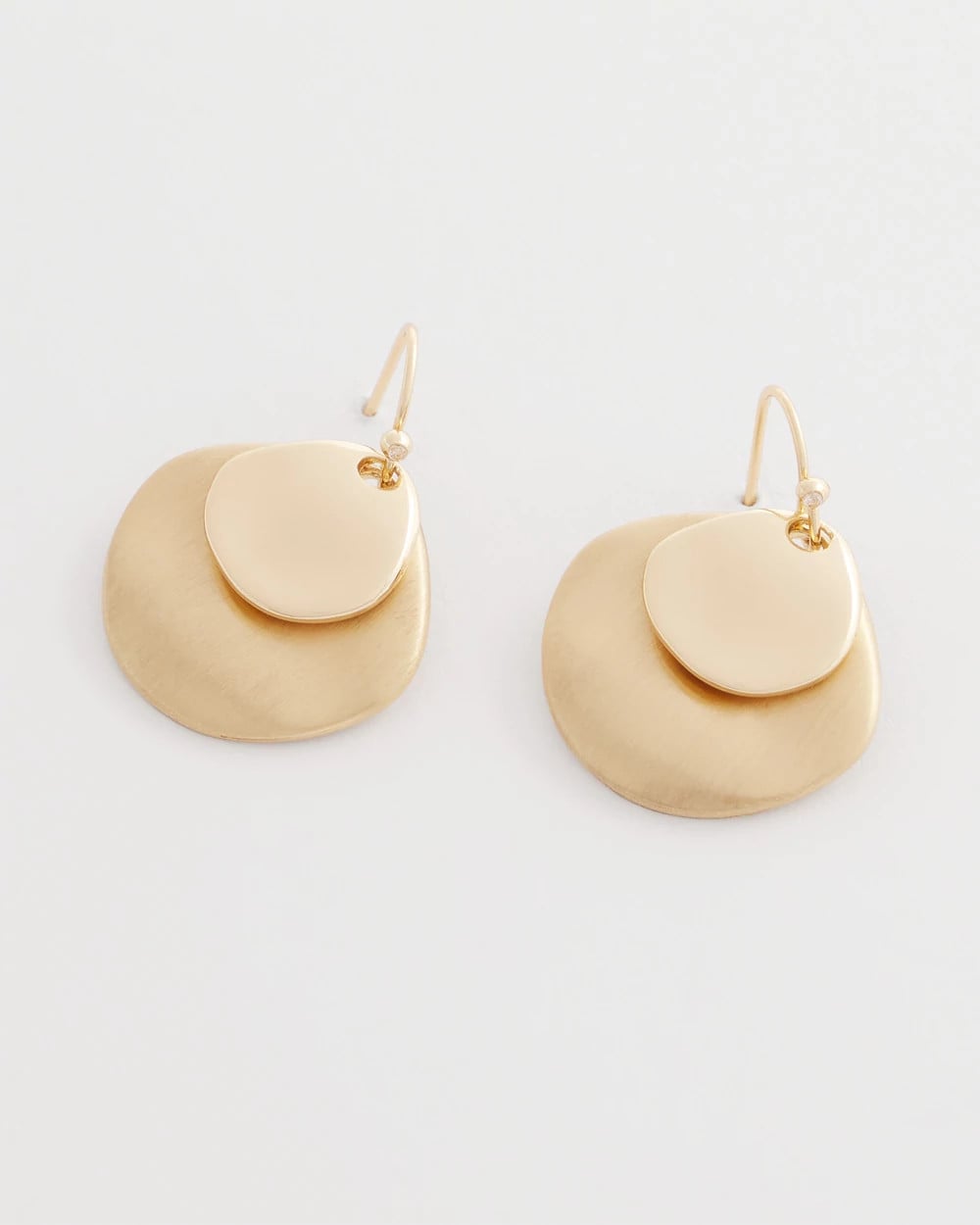 Chico's Jewelry Gold Drop Earrings