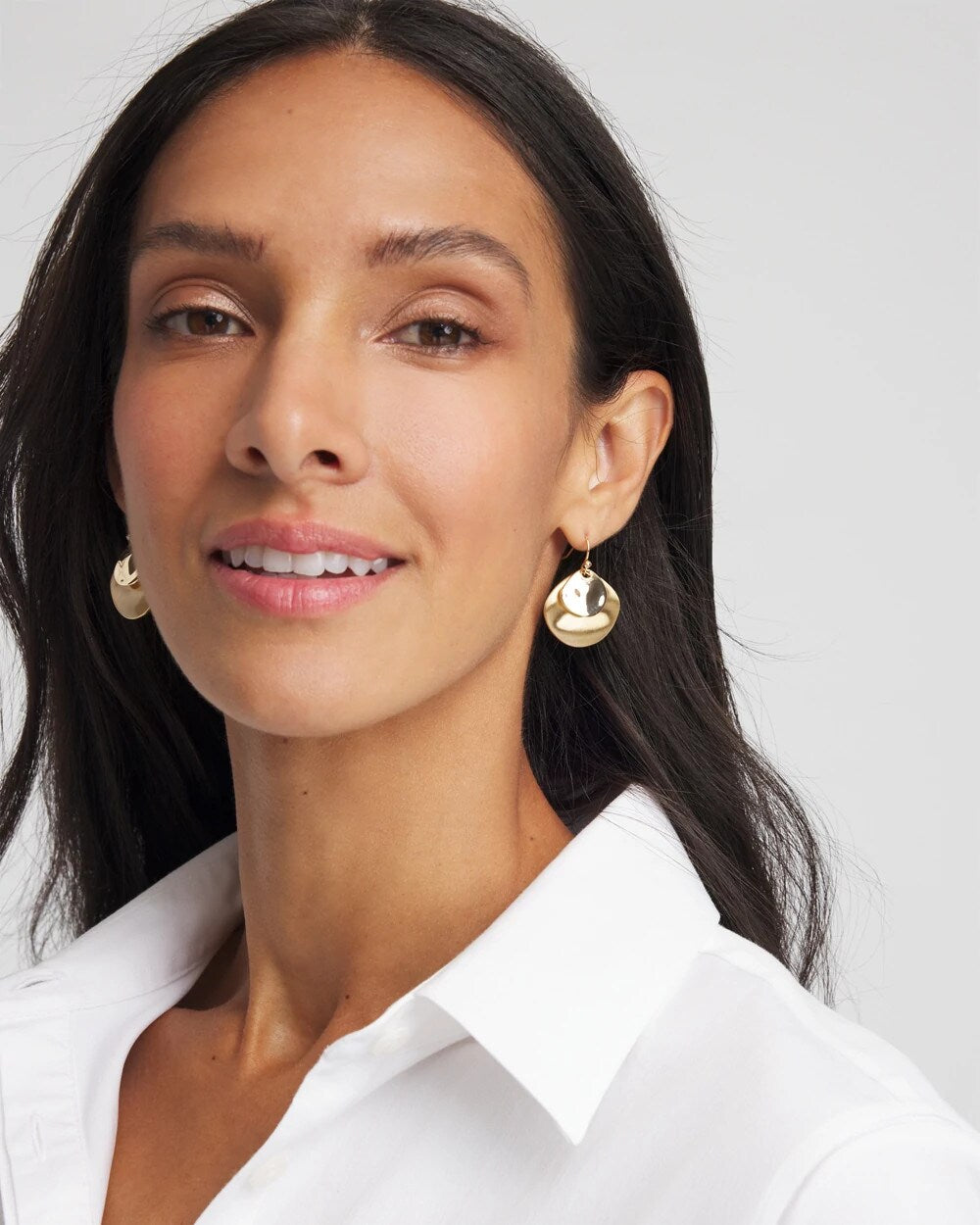 Chico's Jewelry Gold Drop Earrings