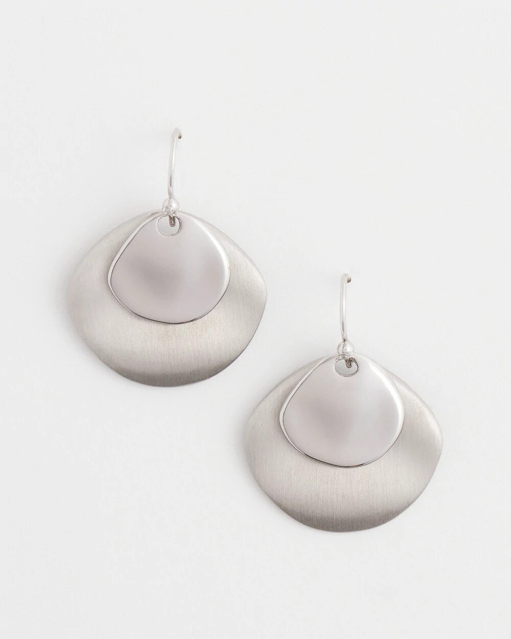 Chico's Jewelry Silver Drop Earrings