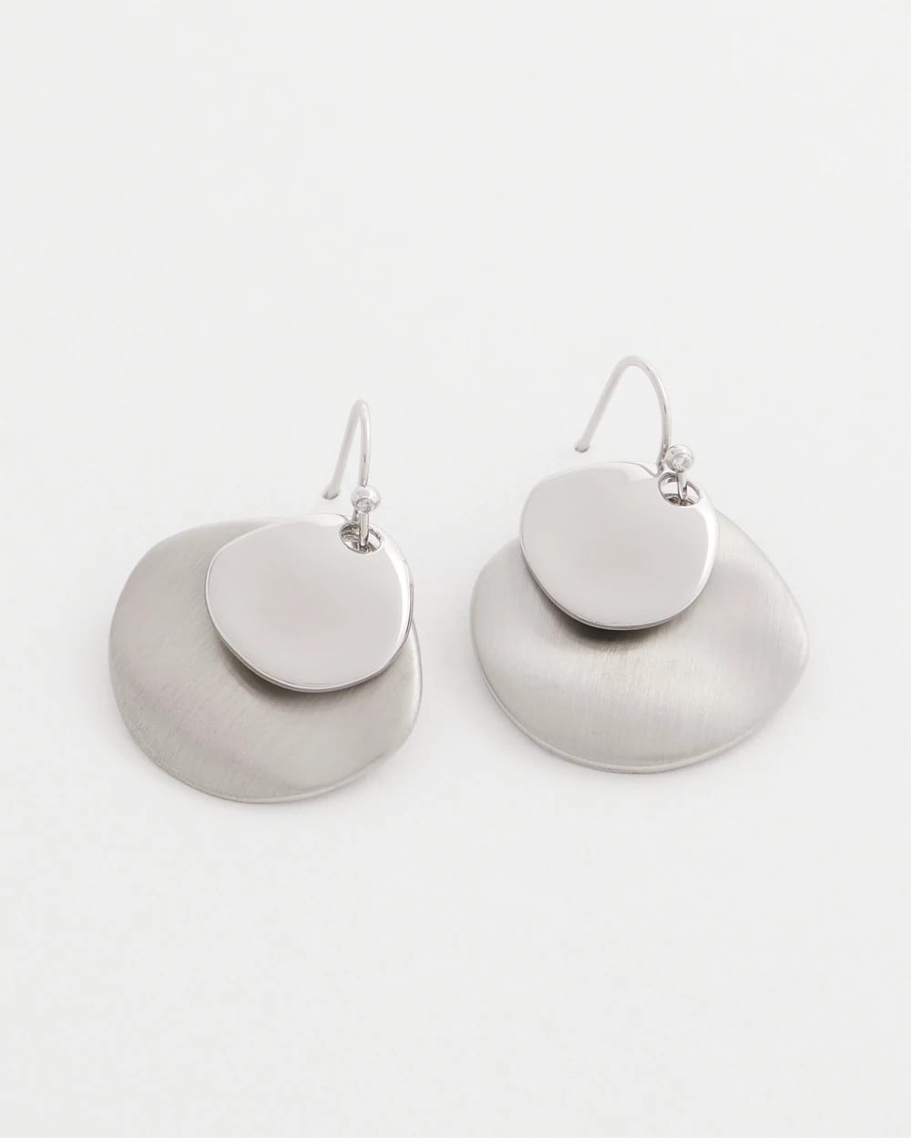 Chico's Jewelry Silver Drop Earrings