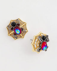 Chico's Jewelry Spider Web Glitz Earrings