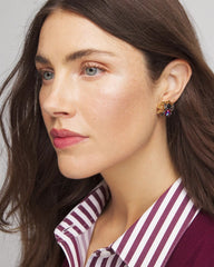 Chico's Jewelry Spider Web Glitz Earrings