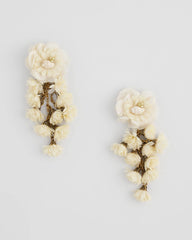 Chico's Jewelry No Droop® Flower & Conch Shell Earrings