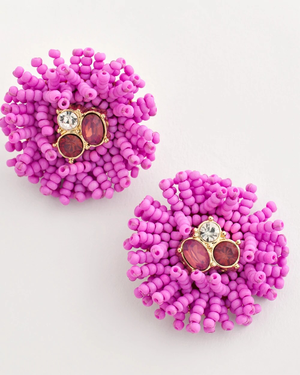 Chico's Jewelry No Droop® Seed Bead Stud Earrings