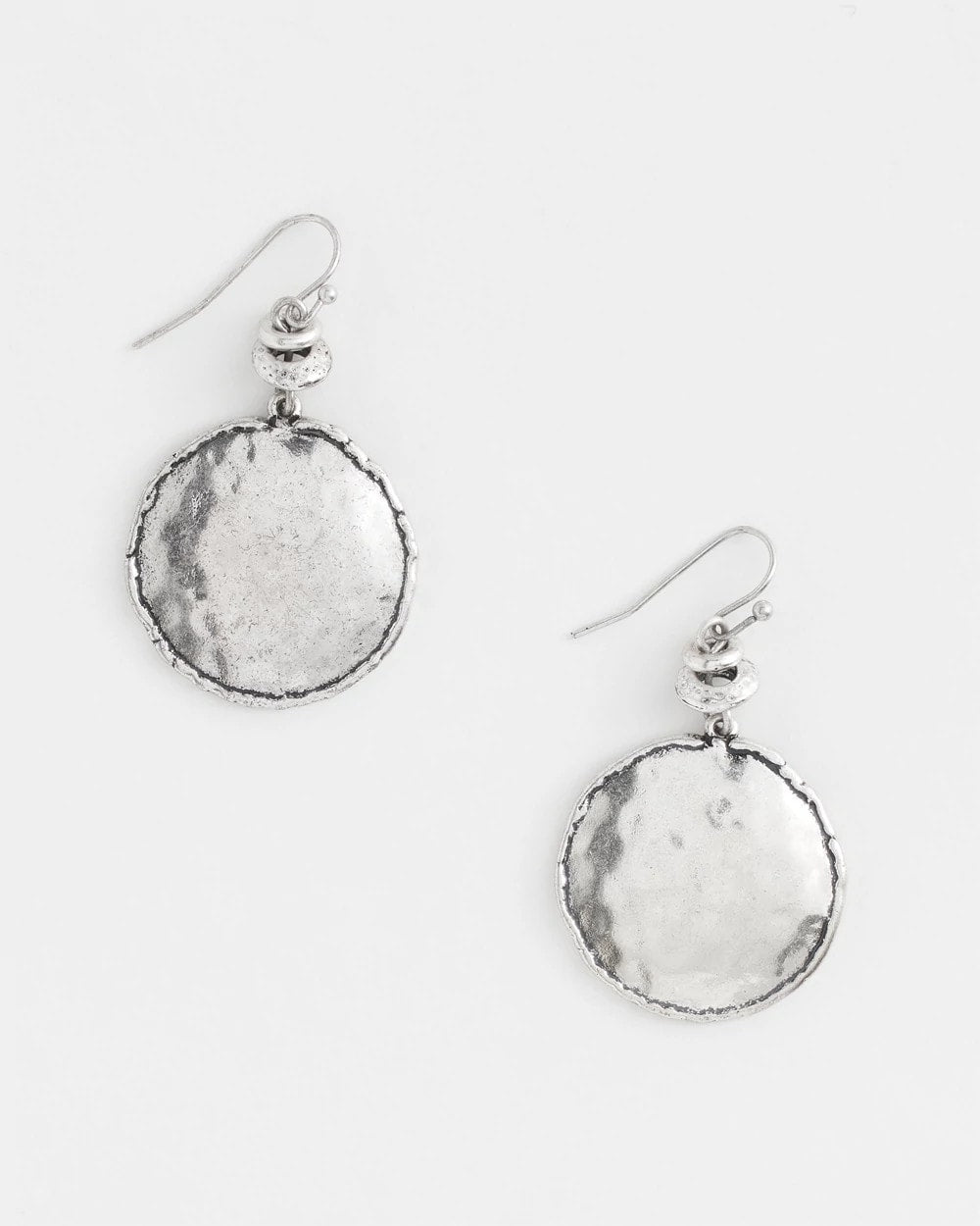 Chico's Jewelry Tayla Drop Silver Earrings