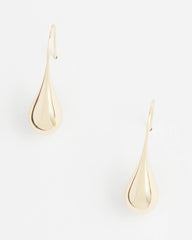 Chico's Jewelry No Droop™ Gold Tone Teardrop Threader Earrings