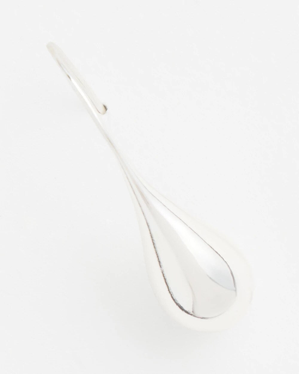 Chico's Jewelry No Droop™ Silver Tone Teardrop Threader Earrings