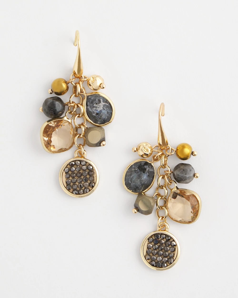 Chico's Jewelry Galaxy Cluster Drop Earrings