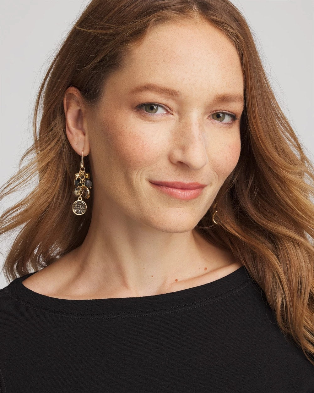 Chico's Jewelry Galaxy Cluster Drop Earrings