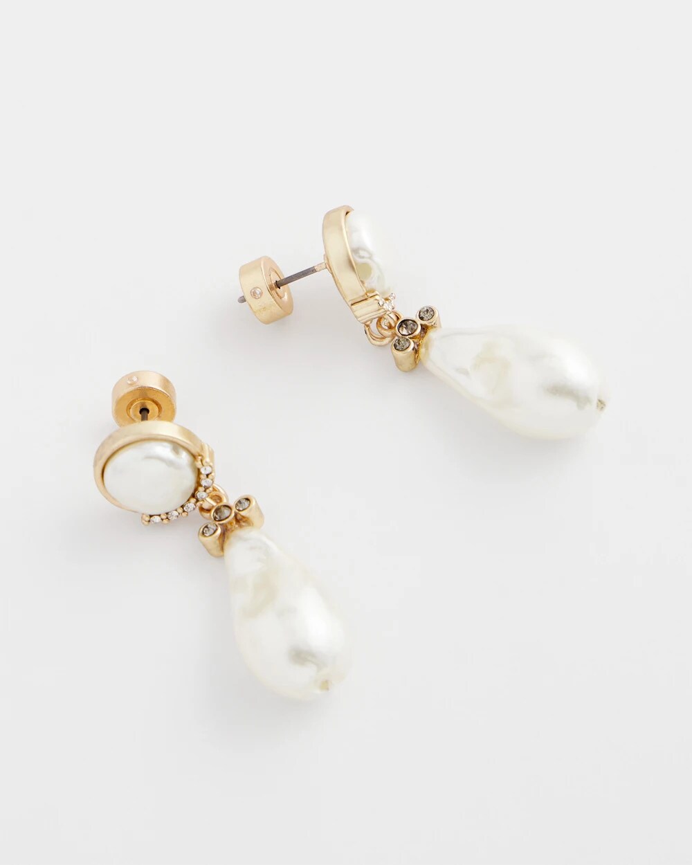 Chico's Jewelry Faux Pearl Drop Earrings